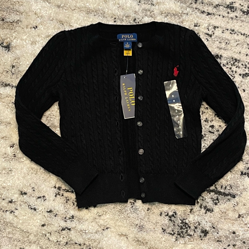 Classic Polo Sweater NWT